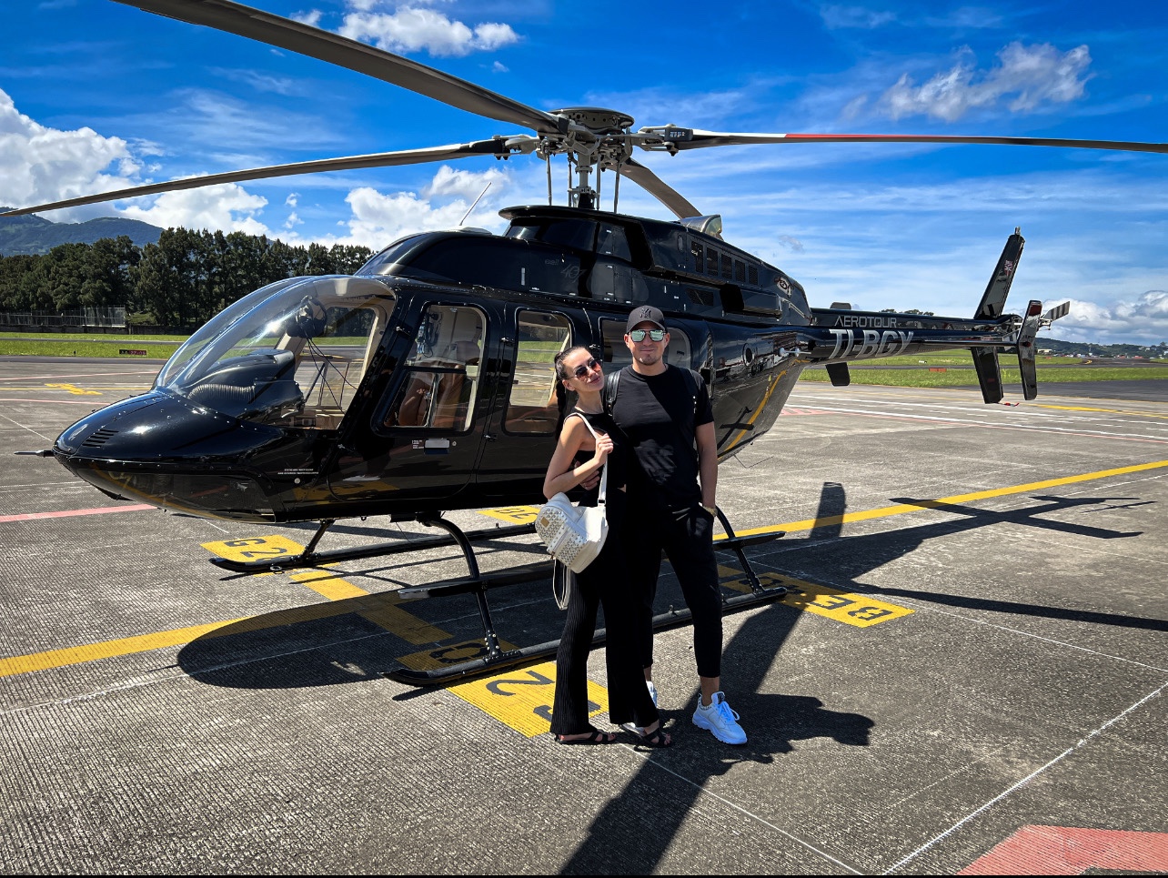 Helikopteres utazás